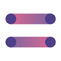 Connected Dots icon - Equal